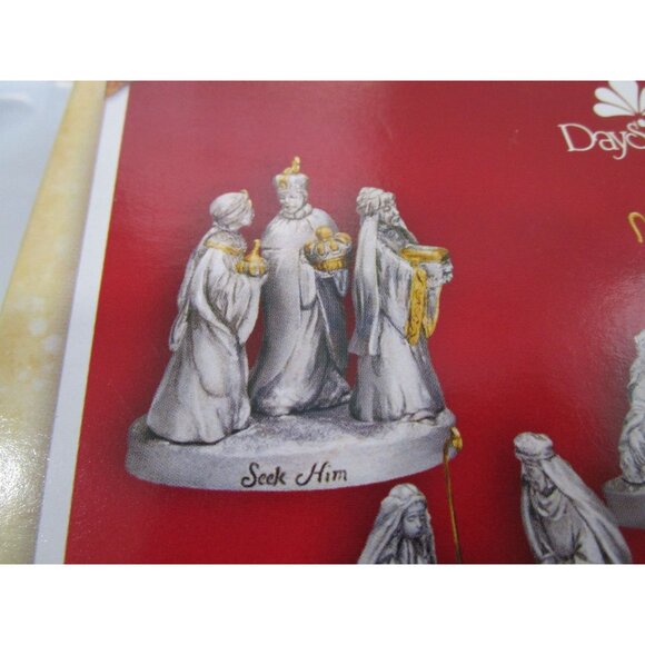 Hallmark Keepsake "That Holy Night" Nativity Ornament Set Of 3 NIB Vintage 2004 - Picture 9 of 12